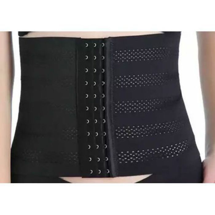 Ceinture abdominale - Amincissante - Noir - Confortable - Post-partum - Fitness