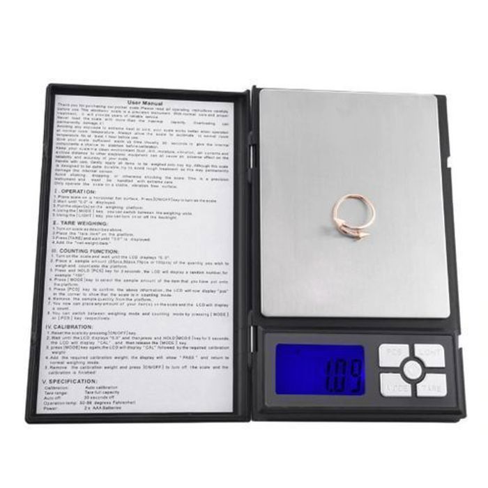 Balance Electronique 0,1G / 2000G Notebook series digital scale