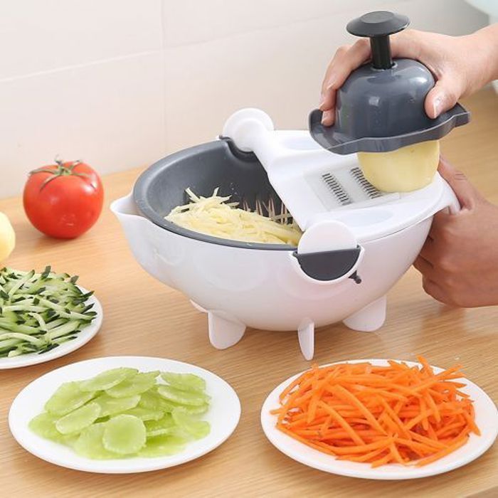 Appareil découpe-légumes - Trancheuse - Mandoline - Cubes - Tranches - Bâtonnets 2020