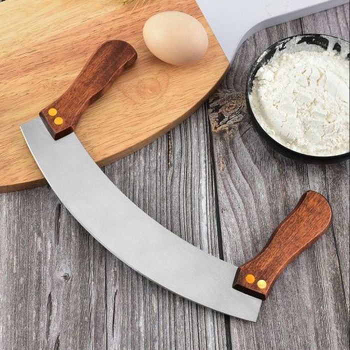 Couteau de cuisine pour Coupe les légumes Manche en BOIS