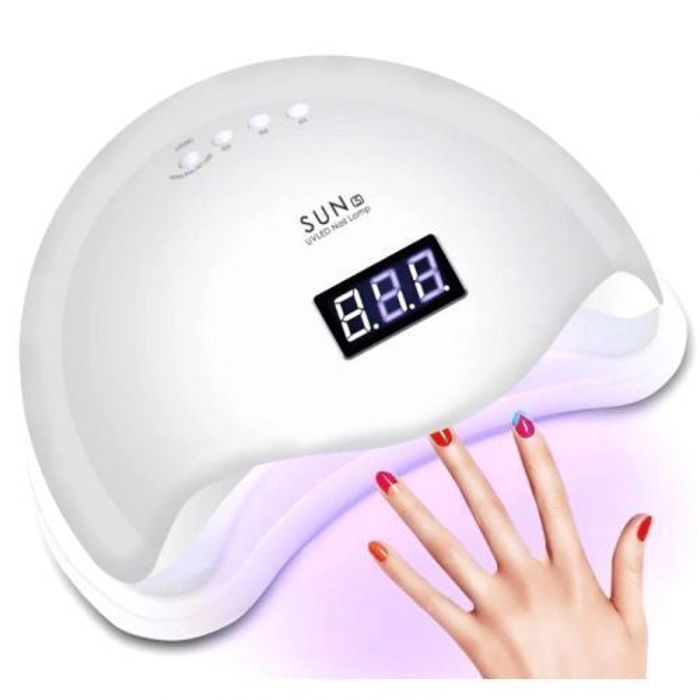 Lampe UV Gel - sun - 48W - Sèche-ongles Intelligent - Fonction de minuterie - Écran LCD