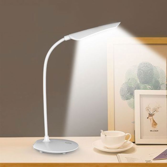 Lampe - LED - Rechargeable USB - Tactile - Protection des yeux - 5W