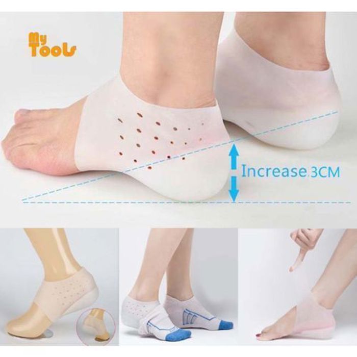 Semelle en silicone invisible pour augmenter la hauteur - Silicone Invisible Height Increase