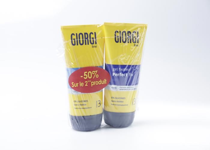 Lot gel cheveux Giorgi 165 ml + le 2ème à -50%