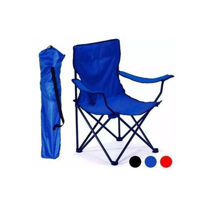 Chaise Pliante de Plage de Camping avec Porte Boisson + Sac de transport