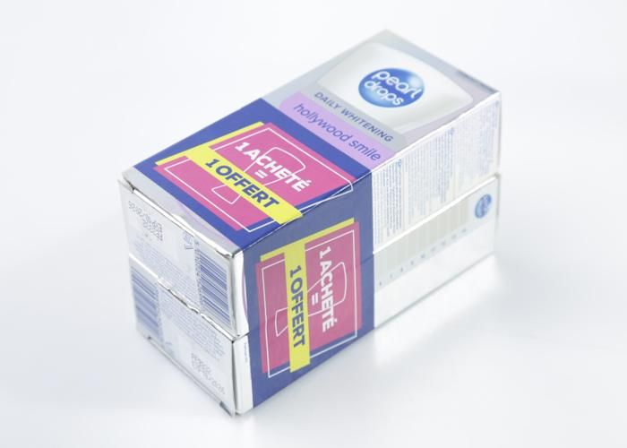 Lot 1+1 dentifrice Pearl Drops Hollywood Smile 50 ml