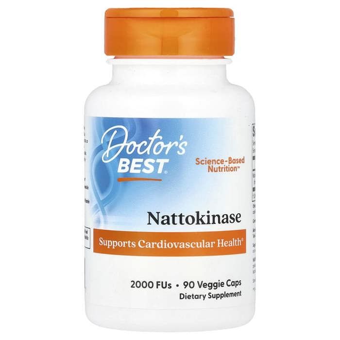 Nattokinase, 2000 UF, 90 capsules végétariennes