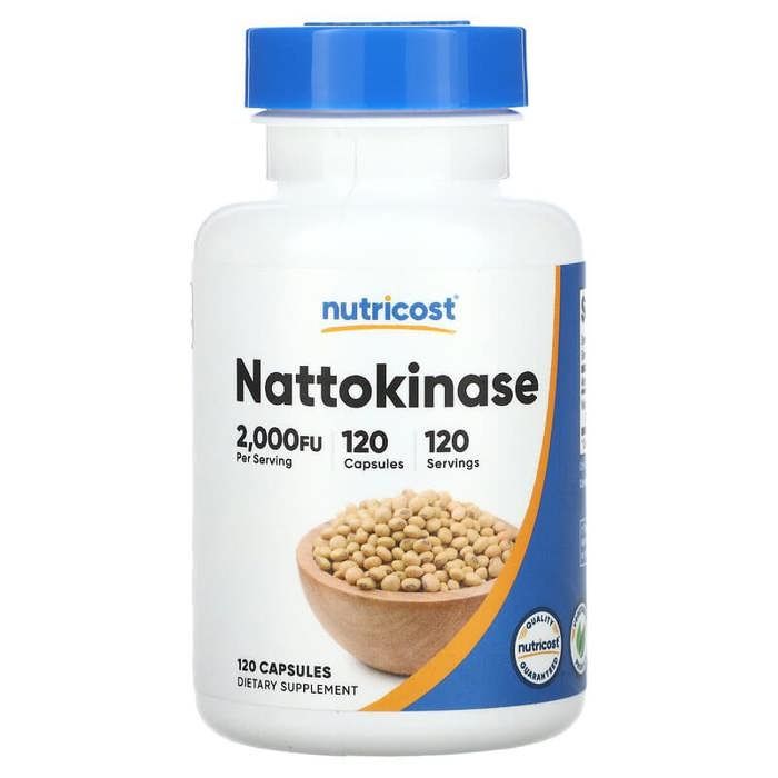Nattokinase, 2000 UF, 120 capsules