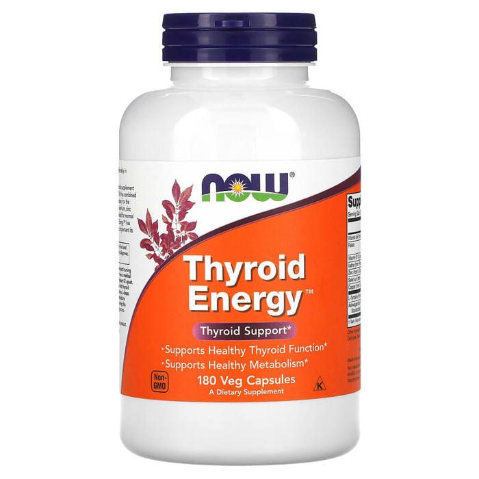 Thyroid Energy, 180 capsules végétales