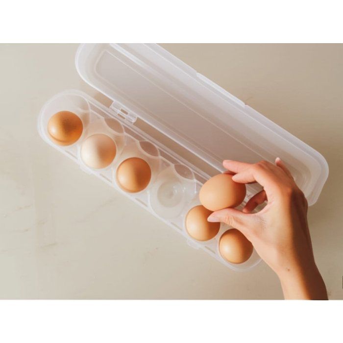 Set de 3 boîtes à œufs de 6 compartiments