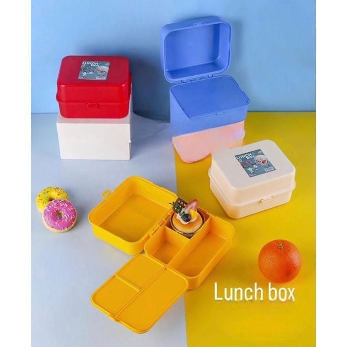 LUNCH BOX A COMPARTIMENTS COULEURS ALEATOIRES