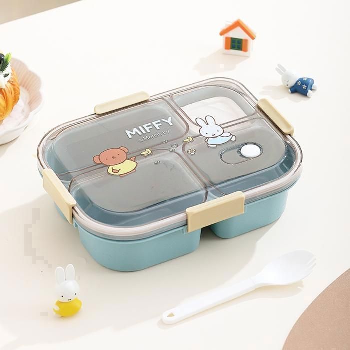 Boîte à lunch - MIEVIC - Miffy PS - Couleurs pastel - Vert - Rectangulaire