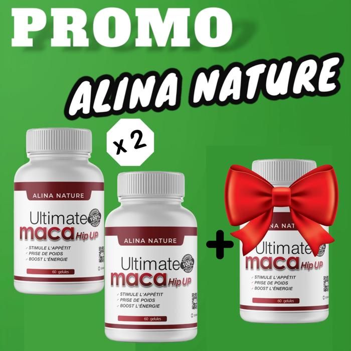 Promo Speciale – 2 Achetes = 1 Gratuit Ultimate maca formes plus genereuses et une silhouette feminine equilibree.