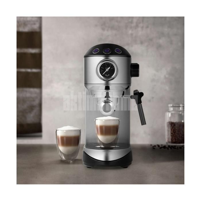 Machine à Café Espresso 15 Bar - Pression Puissante pour un Café Parfait