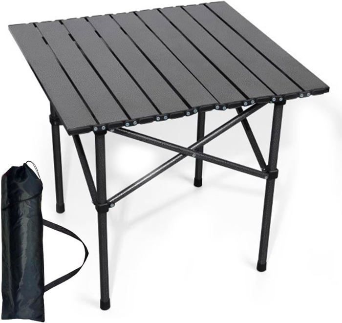 Table de Camping - Non spécifié - 50x53x50cm - Aluminium - Pliable - 4 personnes