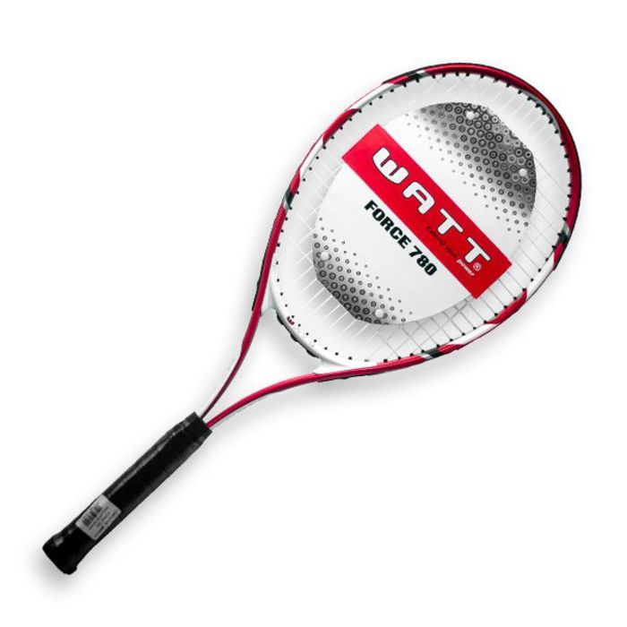 Raquette tennis rouge Watt force780
