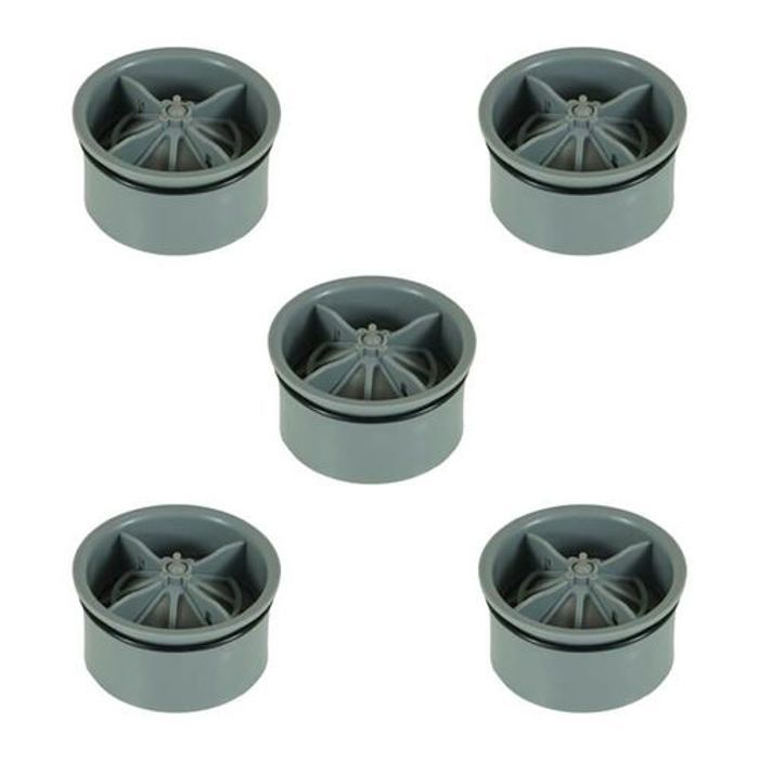 Clapet siphon - Assina - X5 - Anti insecte - 6mm - Prévention des odeurs