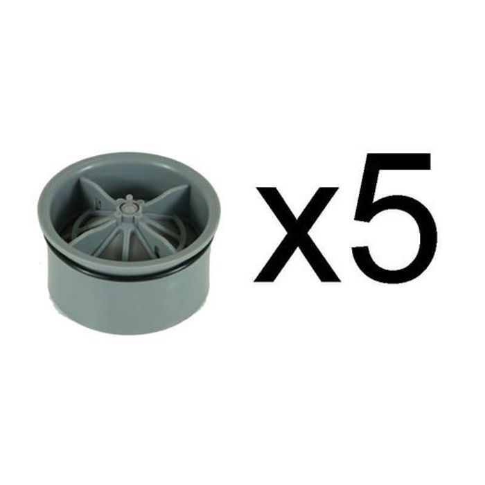 Clapet anti-odeur - Assina - Douche - Pack de 5 - 40mm - PVC - Installation simple