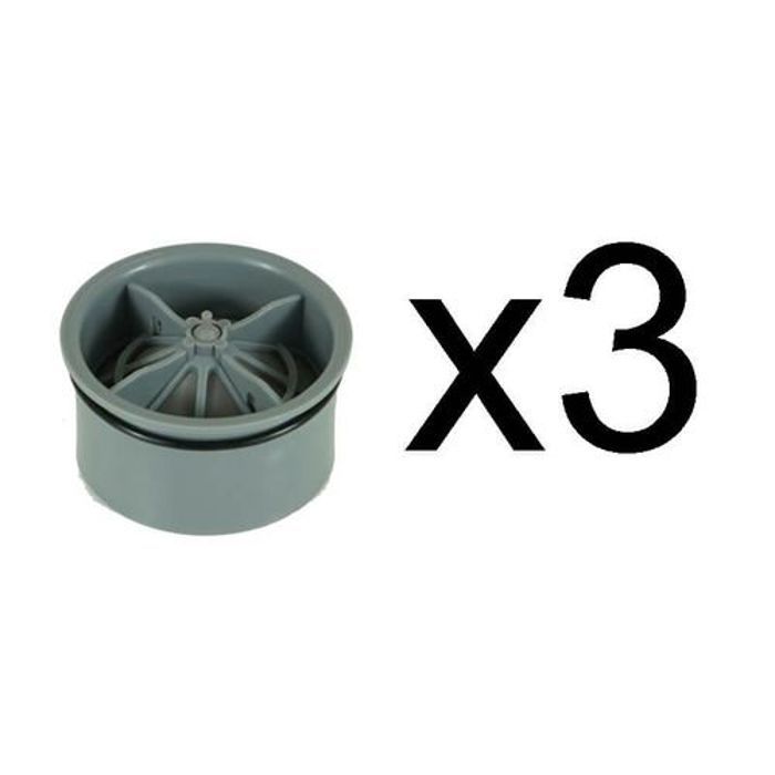 Clapet anti-odeur - Assina - Douche - Pack de 3 - 40mm - PVC - Installation simple