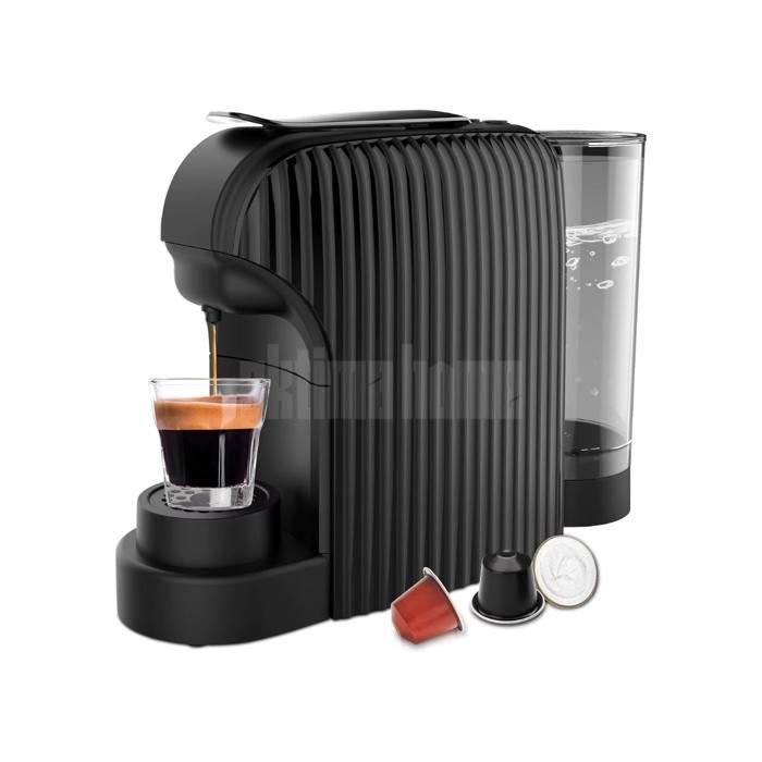Machine à Café capsule 20 Bar – 1L - 1450W - Espresso Parfait, Chauffe Rapide