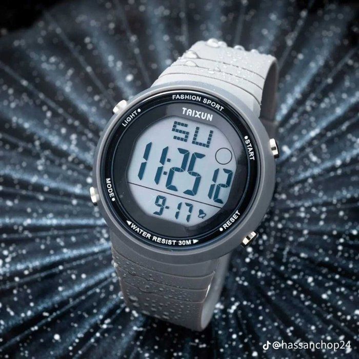 Montre Sport - Taixun - Numérique - Résistante à l'eau 30m - Élégante - Multifonction