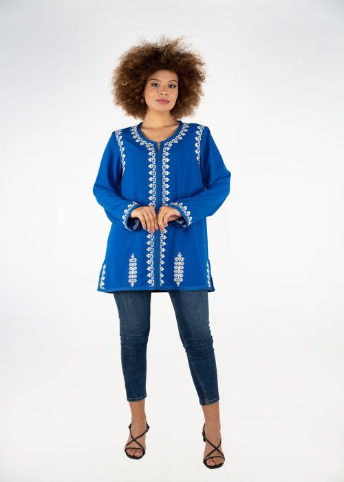 Tunique - MAEVA - 22 CLASSIC - Bleu - Femme - Adulte