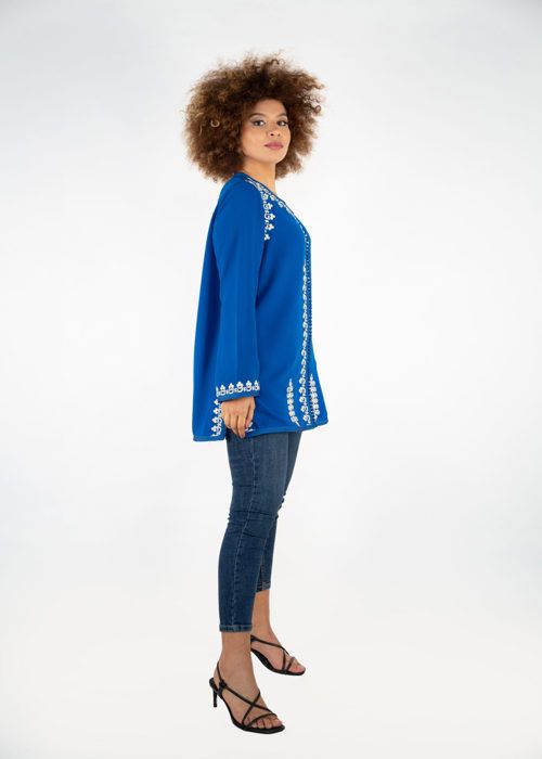 Tunique - MAEVA - 22 CLASSIC - Bleu - Femme - Adulte - Marjane Mall - Image 2