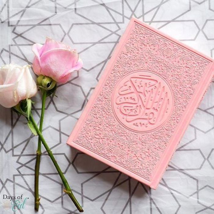 Coran arabe warch rose Format 20 x 14 mm