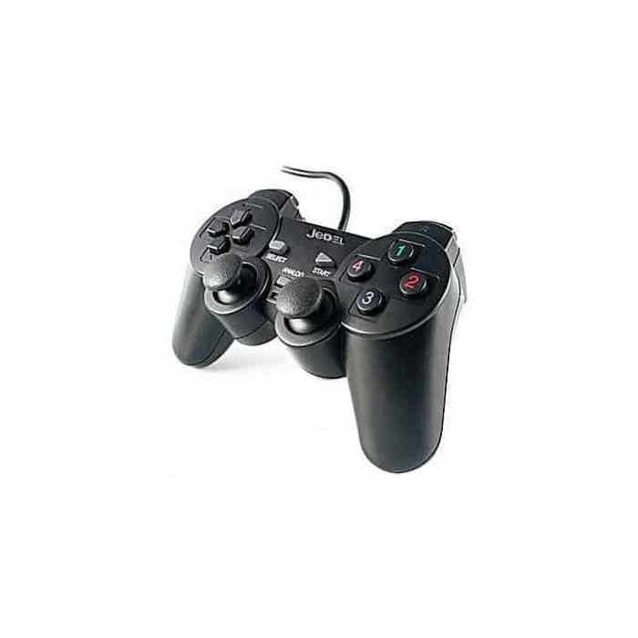 Manette PC Filaire USB – Double Vibration & Touches Précises – Compatible Windows 10/11, Laptop & Steam
