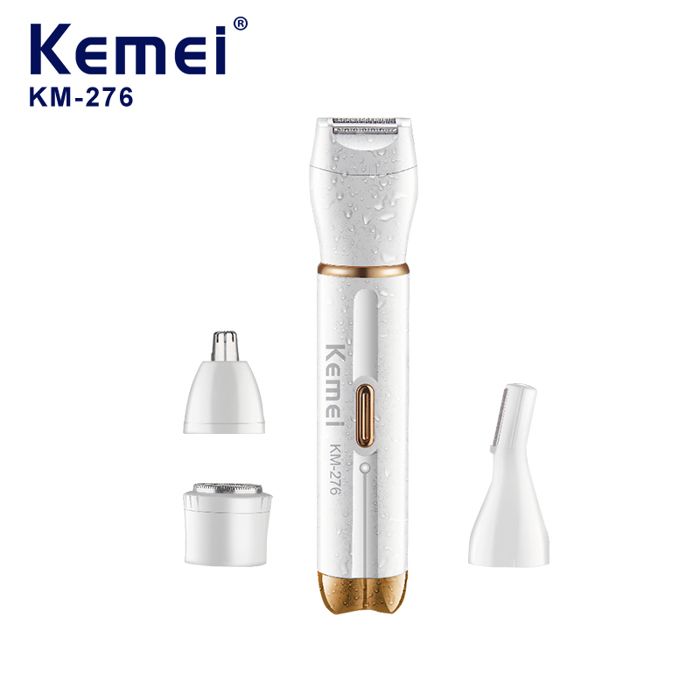 KEMEI - Épilateur électrique rechargeable pour femmes - km-276