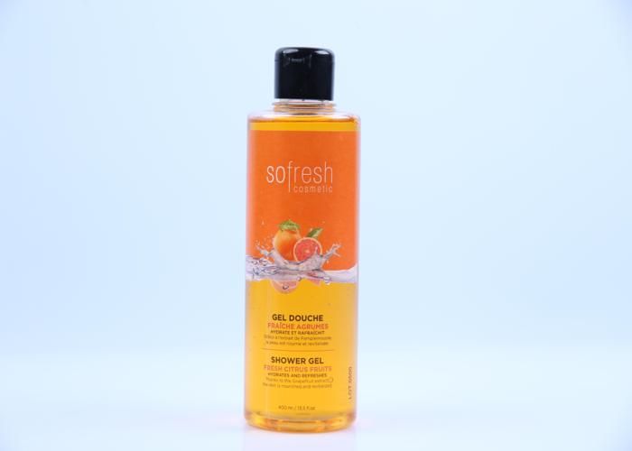 Gel Douche Fraîche Agrumes 400ml Sofresh