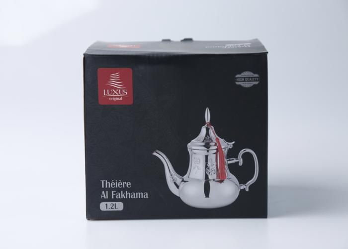 Théière - Fakhama T341 - 1,2L - Inox - Gris