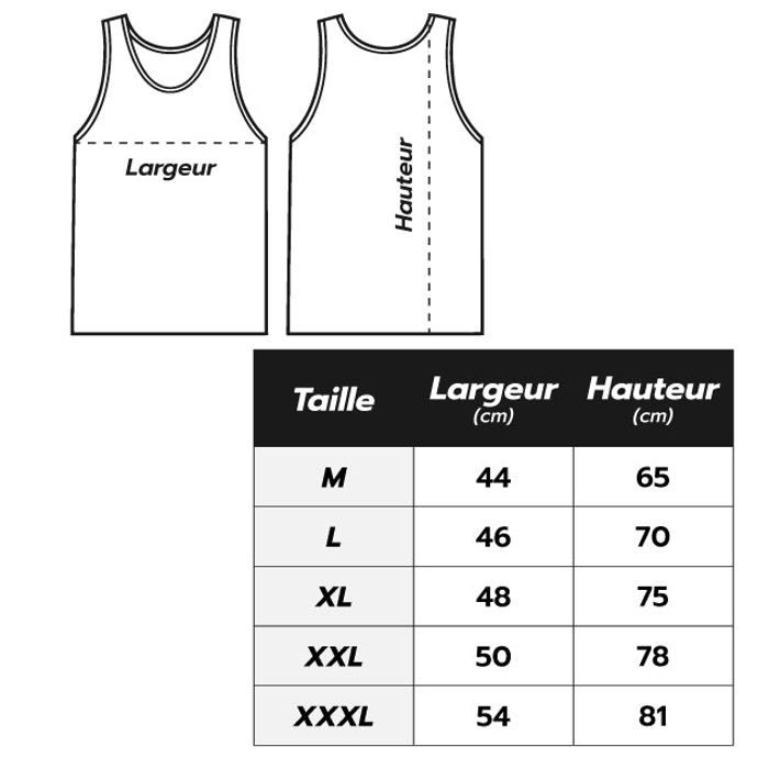 VERANO Lot 6 Débardeurs Homme 100% Coton Multicolore - Marjane Mall - Image 3