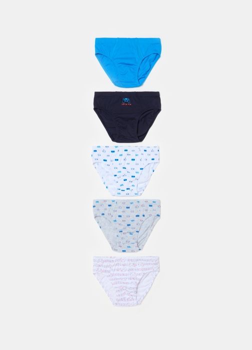 SLIPS POUR GARÇONS - BLUE/WHITE