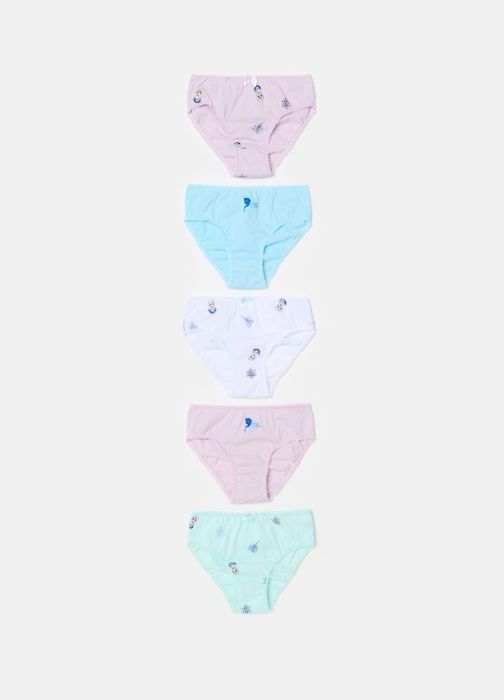 Slips - PK - Multicolore - 5 pièces - Enfant - Fille