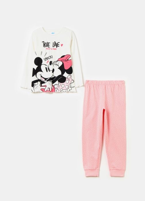 Pyjama Enfant - Blanche Neige - 3 Ans - Blanc - Confortable - Style Contemporain