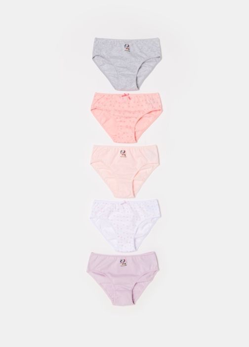 Slips - PK - Multicolore - 5 pièces - Enfant - Fille