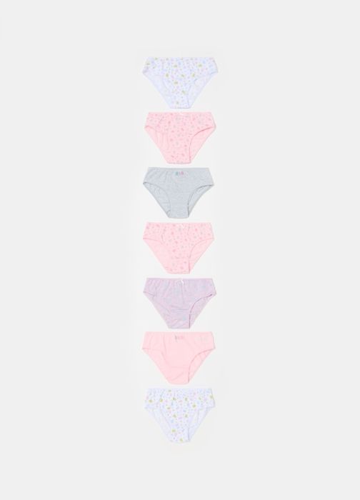 Slips - PK - 7 - Multicolore - Enfant - Fille