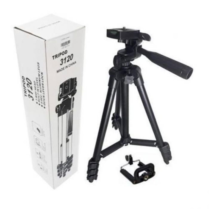 tripod Support 3120 pour camera et telephone en aluminium