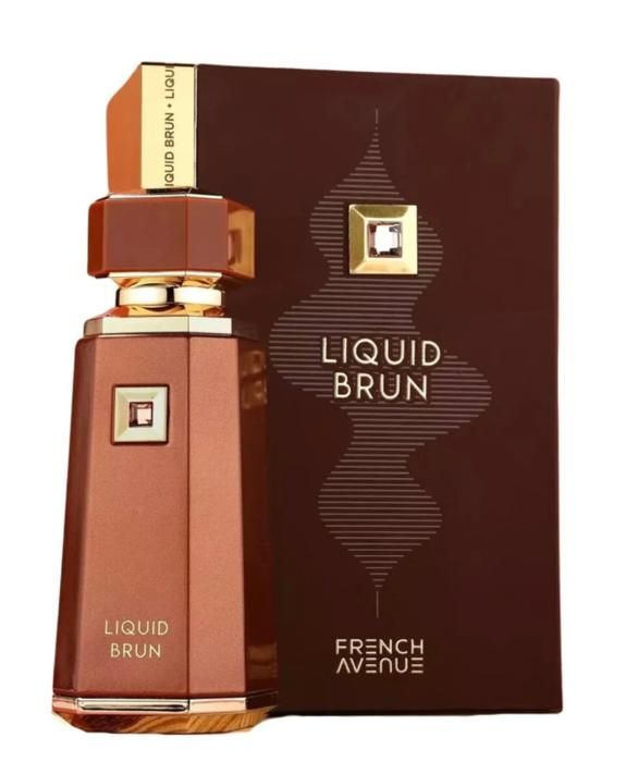 Eau de Parfum Liquid Brun de French Avenue – 50 ml – Homme –  Vanille, Elémis, Cannelle, Bergamote, Cardamome, Fleur d’oranger