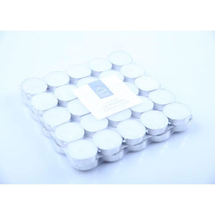 Bougies - HOME DECO FACTORY - 50 bougies - 9g - Diamètre 3,8 cm - Intérieur