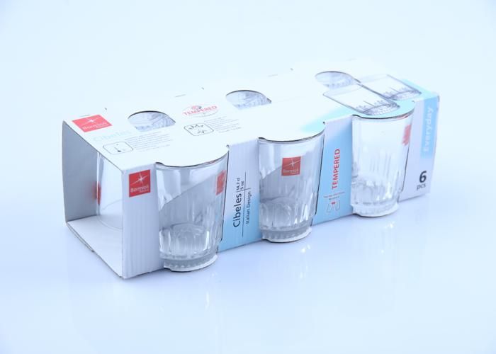 Verres à thé - GENERIC - Cibeles - 14 cl - 6 pièces - Verre transparent de haute qualité