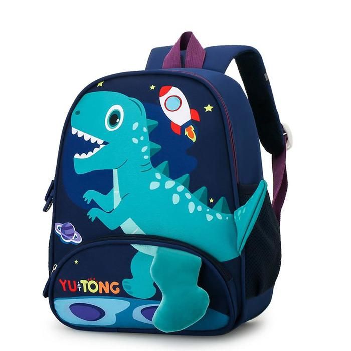 Sac à dos enfant - Yutong - Bleu - Résistant à l'eau - Mignon et fonctionnel - 31x26x13 cm