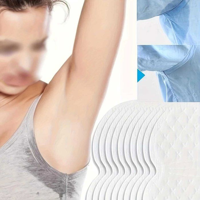 Coussinets Anti-Transpiration Unisexe - 10 Pièces, Ultra-Mince et Respirants pour Confort et Fraîcheur Toute la Journée