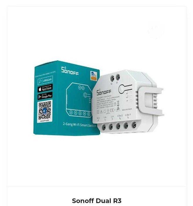 SONOFF Dual R3 – Interrupteur Intelligent Wi-Fi à Double Relais