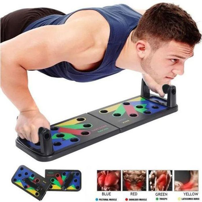 Planche Traction , Push Up Board, Planche a Pompes , Triceps, Bras, Poitrine... - Barre de pompes entrainement abdominal
