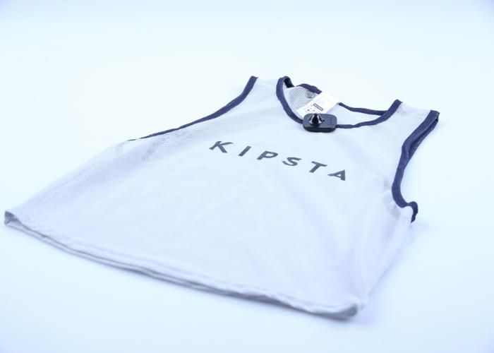 T-shirt chasuble junior - KIPSTA - Gris - Sans manche - Respirant - Confort maximal