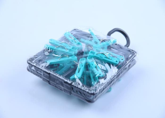 Séchoir à linge pliable - MARQUE - Modèle - Plastique - 20 pinces - Gris