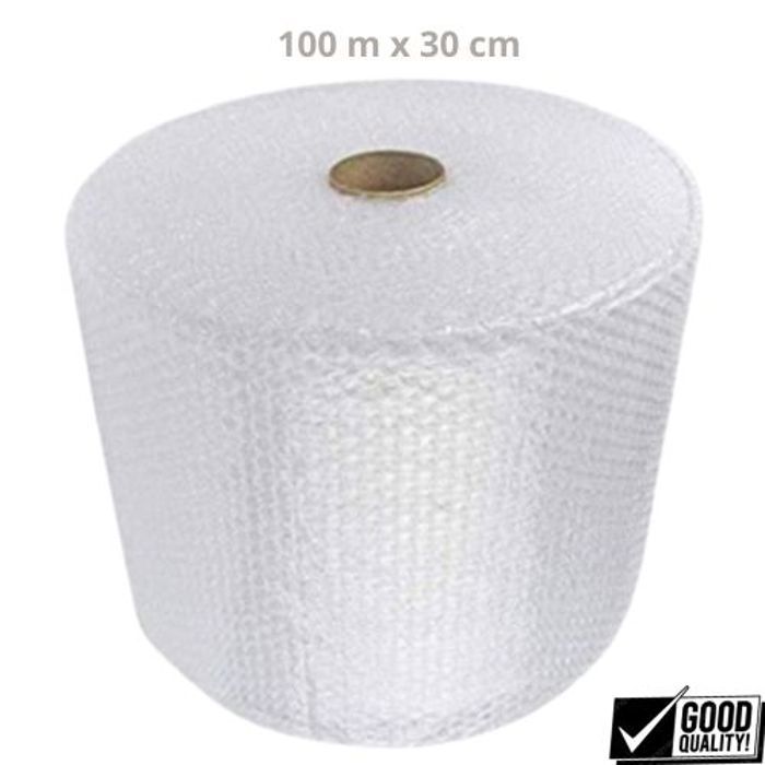 Papier Bulle (30 cm x  100 m) film d'emballage,déménagement et protéger produits légers