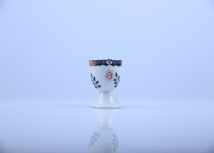 Coquetier - GENERIC - Taous rouge - Verre - Rond - Élégance Chic